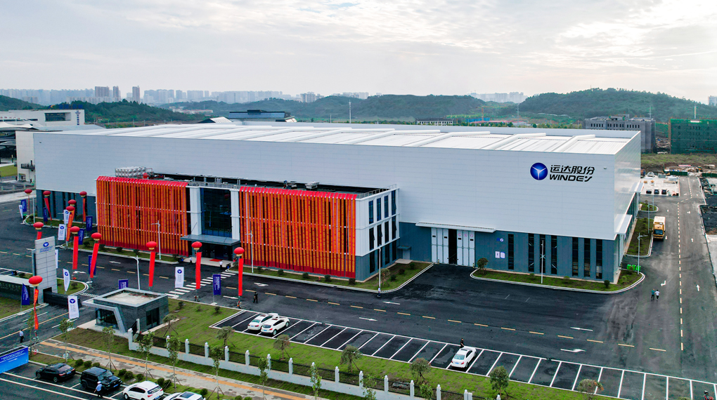 AGGAME股份永州基地首台大兆瓦机组下线