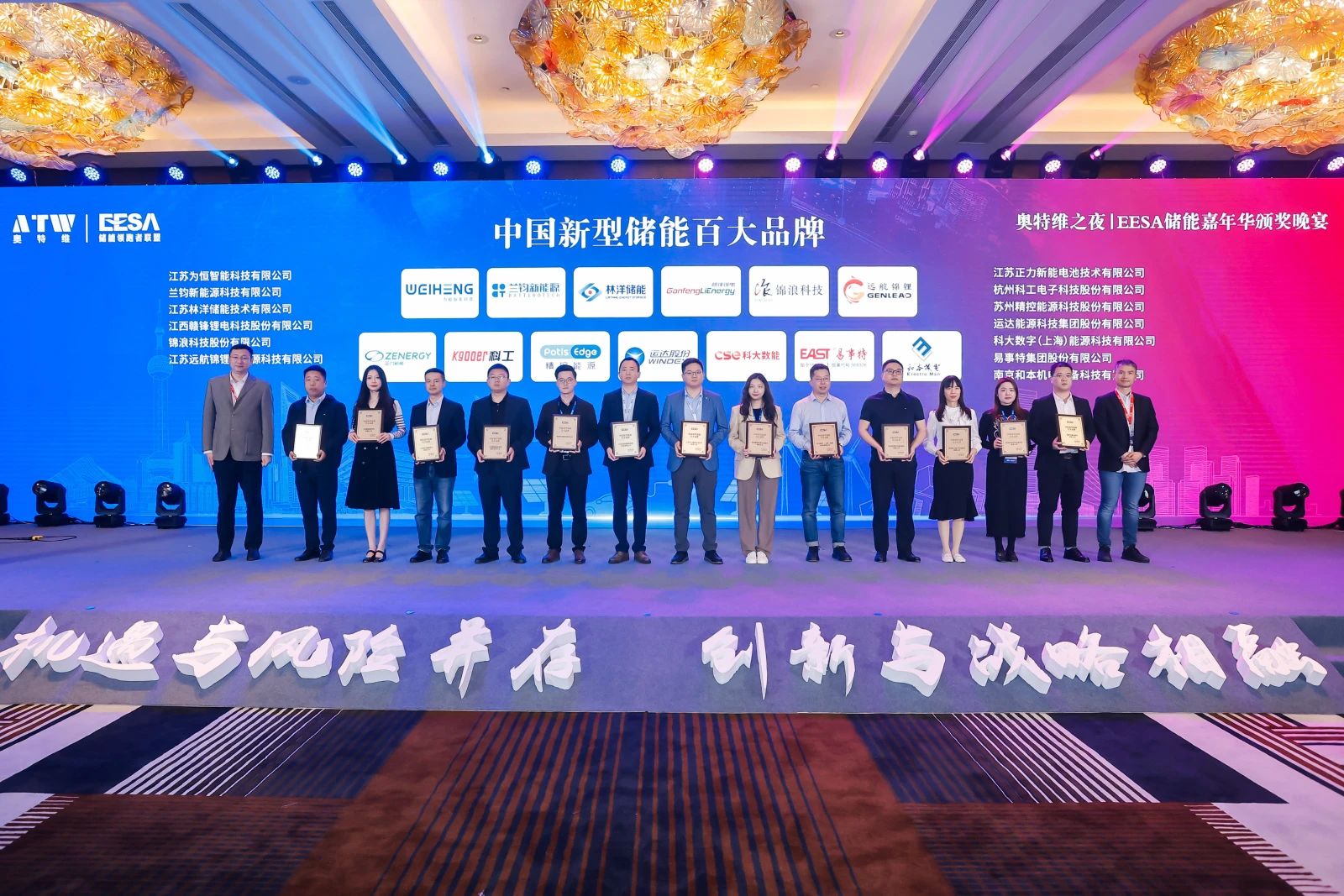【喜报】AGGAME股份获评&ldquo;中国新型储能百大品牌&rdquo;